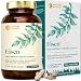 Produktbild Nature Basics® natürliches Eisen zertifiziert & nachhaltig im Glas | 180 Kapseln hochdosiert | 14mg Eisen & 80mg Vitamin C pro Kapsel | rein aus Curryblatt & Hagebutte | ohne Zusatzstoffe & aus DE