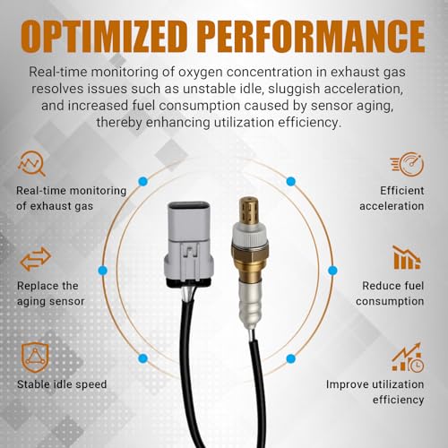 4PCS Sensor de Oxígeno Upstream y Downstream para vehículos 2017-2021 miniatura 5