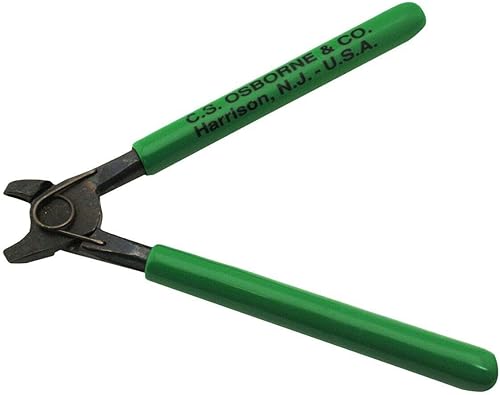 C.S. Osborne Cage-Esgrima Alicates de anillo "C" # 1441-AO Tipo de resorte de apertura