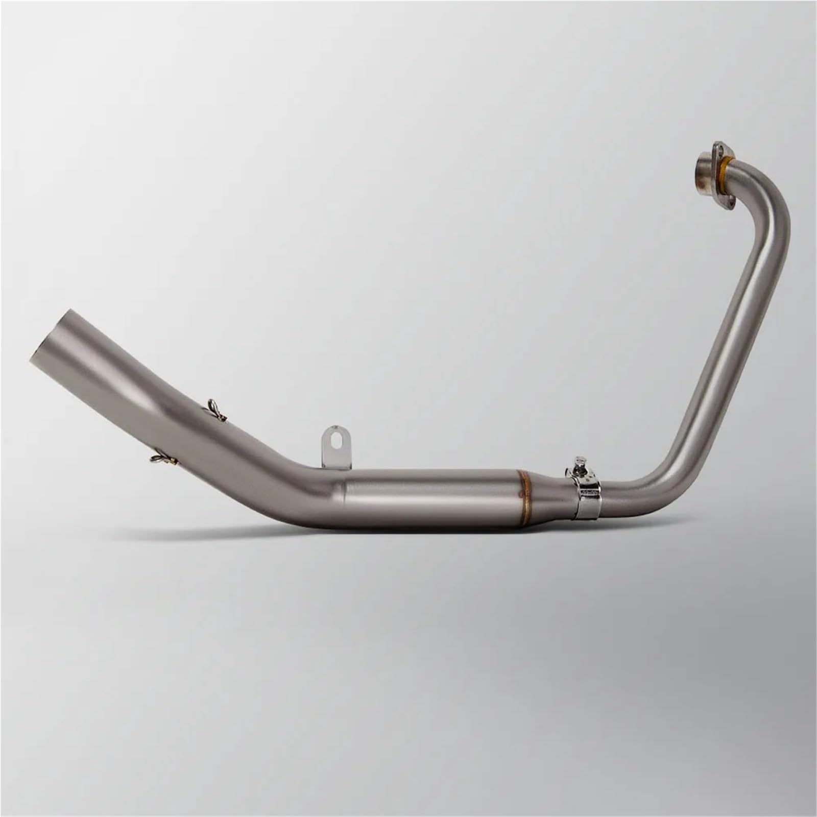 Escape Tubo Moto para Zontes ZT125 ZT 125 U1 G1 Z1 Z2 2021-2025 Colector De Enlace Delantero De 51 Mm con Tubo De Cabecera con Diseño De Panal Silenciadores