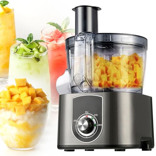 LYFDPN Kommerzieller Gemüsewürfelschneider, 2-in-1-Elektro-Gemüseschneider, Schredder, Frühlingszwiebel-Kreisschneider, multifunktionale Küchenmaschine (Grey) LYFDPN Kommerzieller Gemüsewürfelschneider, 2-in-1-Elektro-Gemüseschneider, Schredder, Frühlingszwiebel-Kreisschneider, multifunktionale Küchenmaschine (Grey)