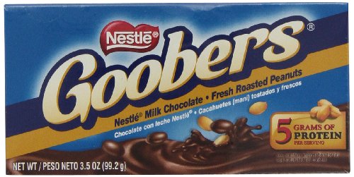 Nestle Goobers Box, 3.50-Ounce (Pack of 18)