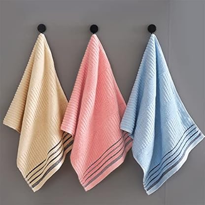 P9IDEDFH Handtuch verdickt, stark saugfähig, Haushaltshandtuch-Set, Badezimmerzubehör (Farbe: A, Größe: 34 x 73 cm) (A 34 x 73 cm)