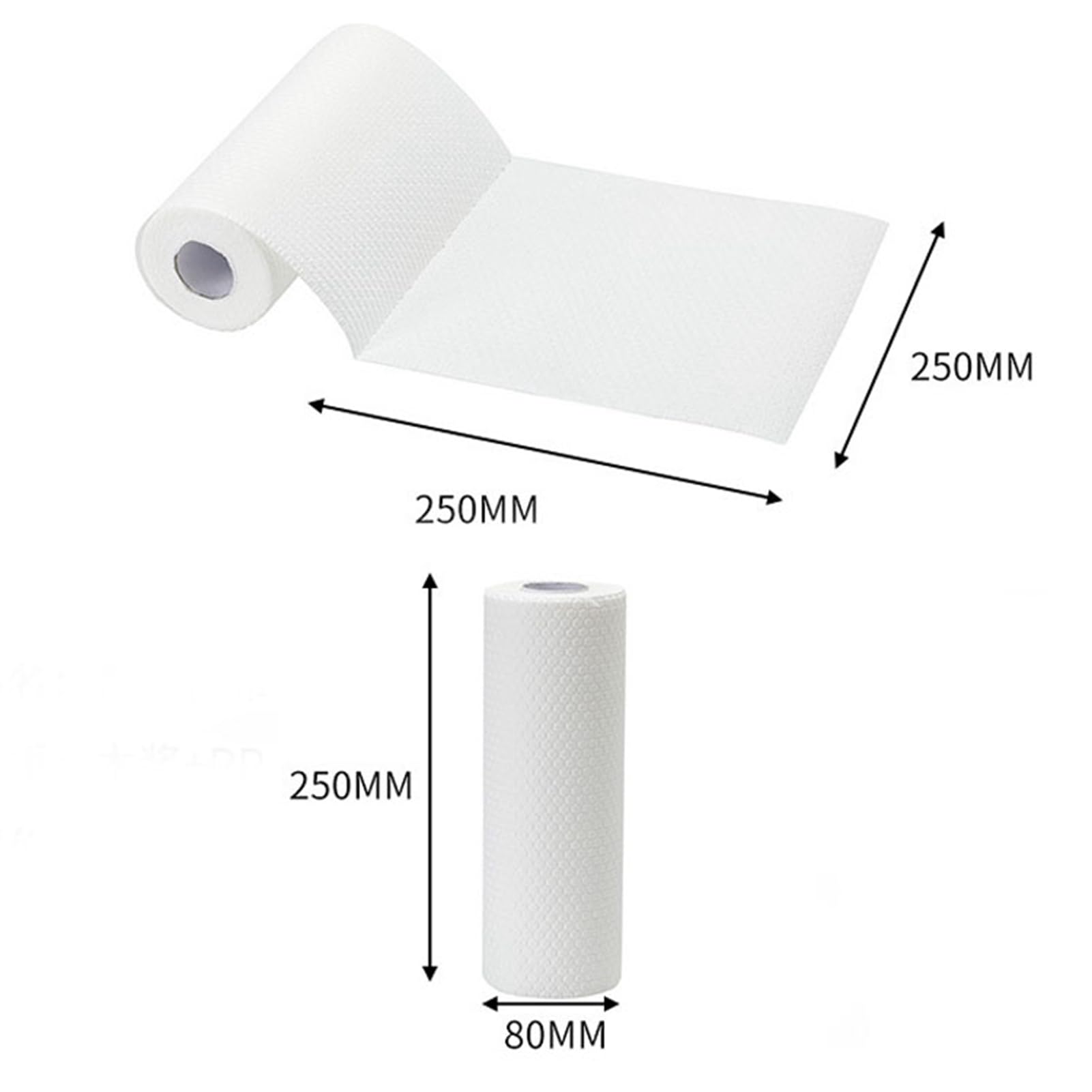 Kitchen Paper Towel, Absorbent Papertowel with 70 Sheets per Roll Household Paper Wrap Roll for Home Kitchen Wiping