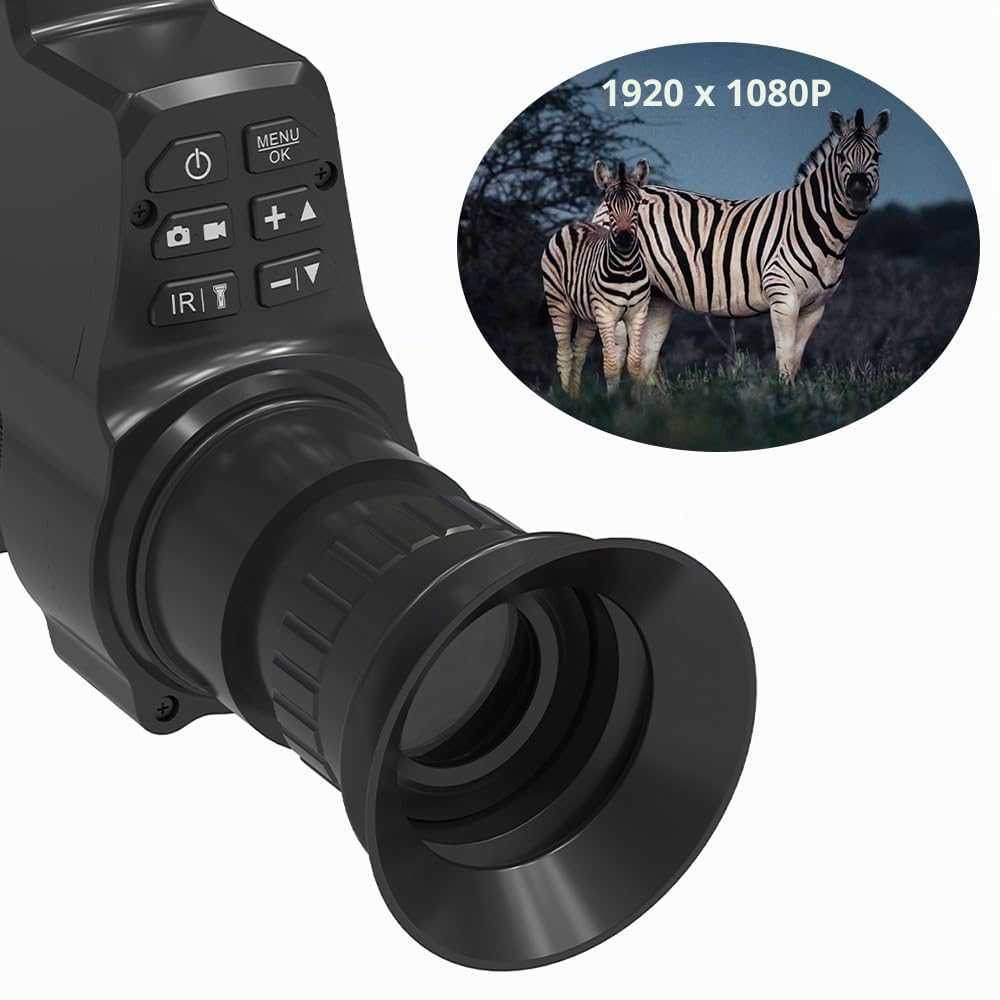 Monoculare digitale 1080P con la torcia elettrica di IR 940nm per il campeggio notturno a bassa visibilità e l'osservazione della fauna selvatica