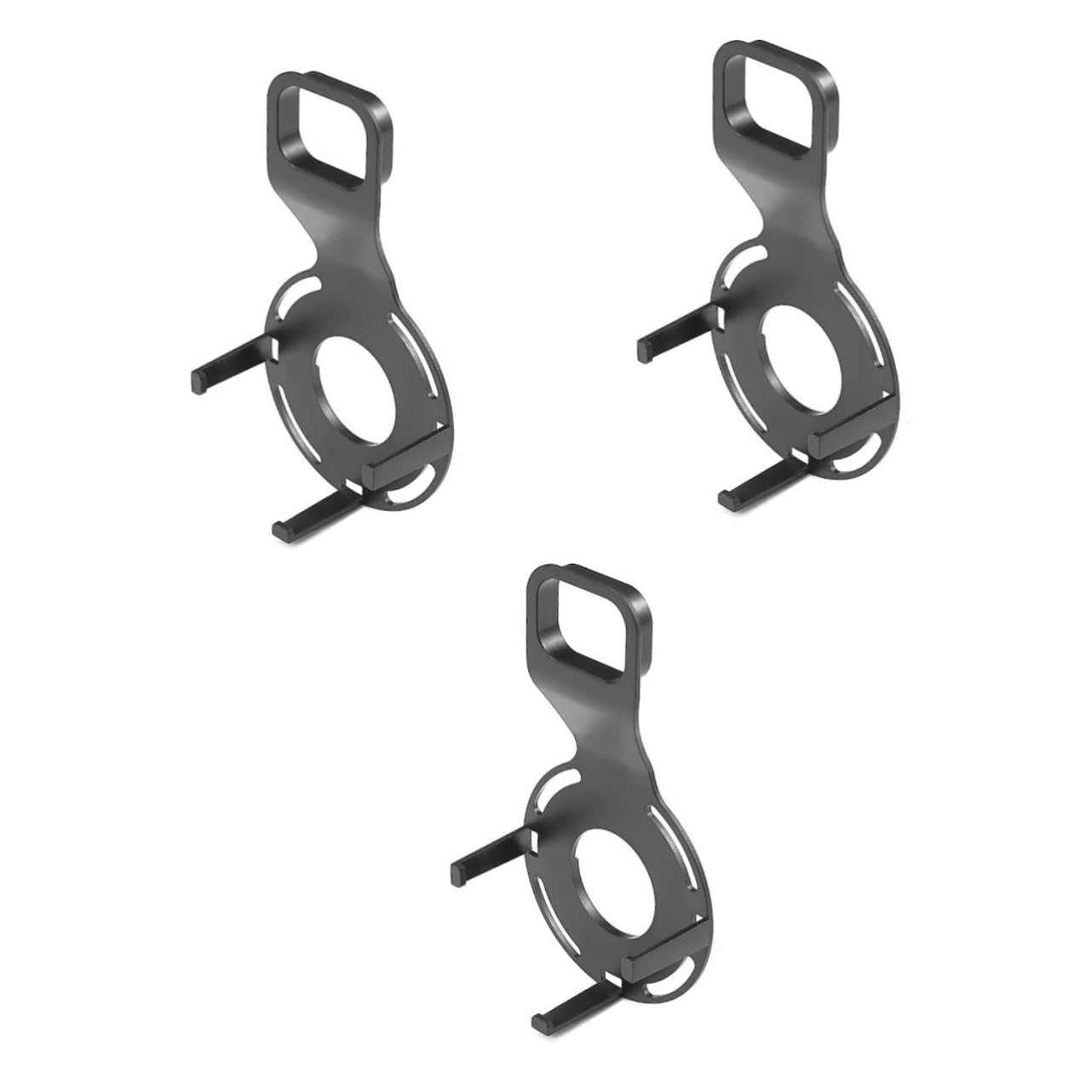 OSALADI 3pcs Sturdy Acrylic Speaker Stand for Dot Wall Mount Holder Anti-Slip Feet