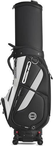 Miniatura 41 de HELIX -Bolsa de carrito de golf de golf, fácil de transportar, bolsa retráctil para carrito de golf con chasis de ruedas de bloqueo y empuñadura
