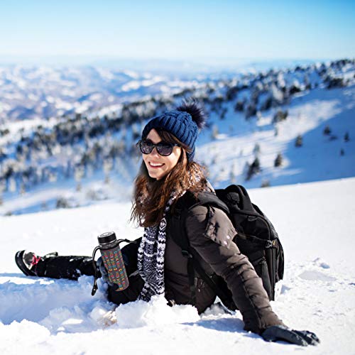 Hemoton 2 peças de pano de vidro para garrafa de água e garrafa de água com isolamento térmico para