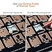 Wond3rland Premium Scratch Off Movie Poster with 100 Films & 20 TV Shows | Unique Black Cinematic Bucket List | Deluxe Gift for Cinema Lovers | Complete Accessories Set Included