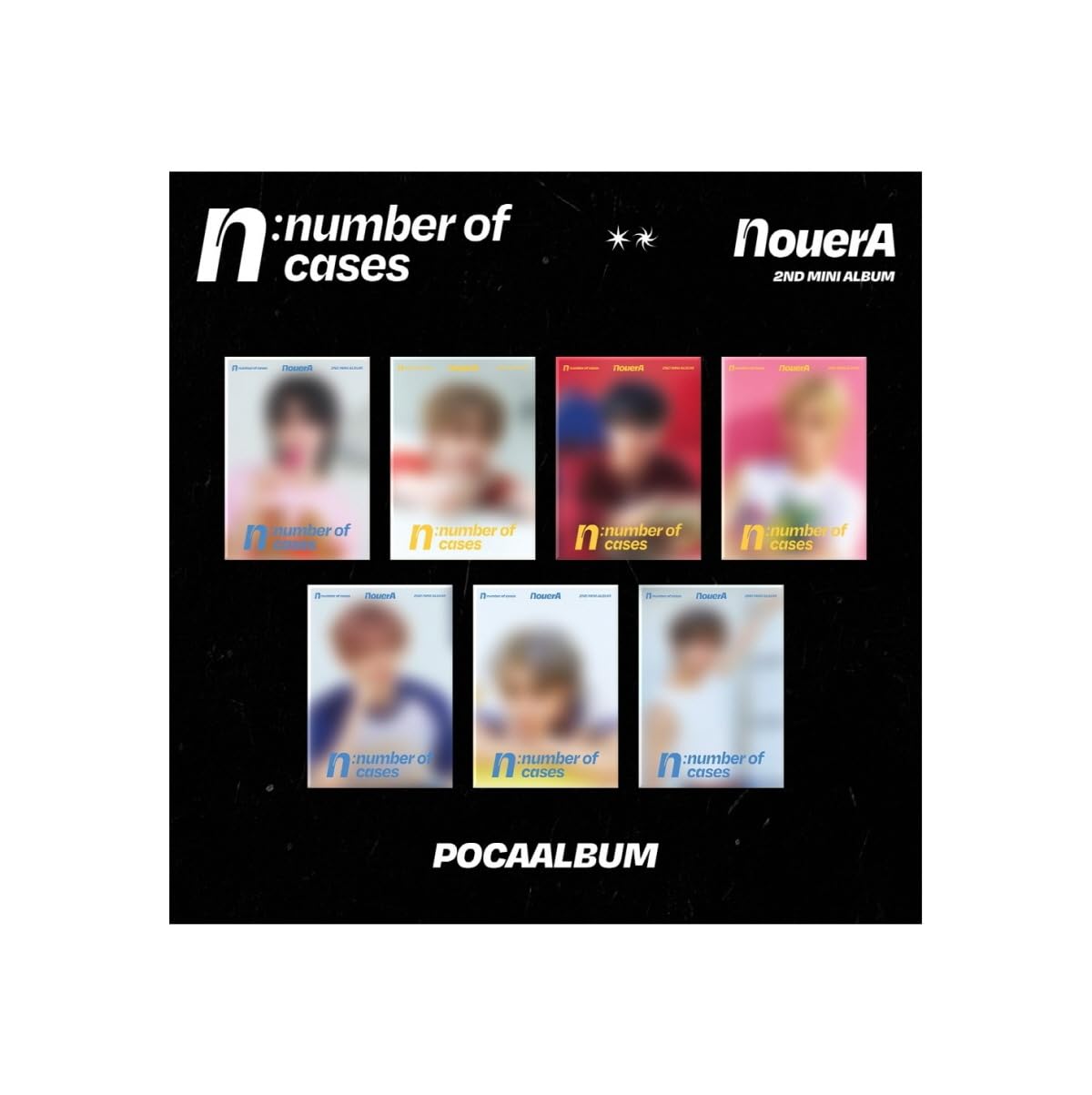 NouerA - 2nd Mini Album n: number of cases Poca Album (Random ver.)