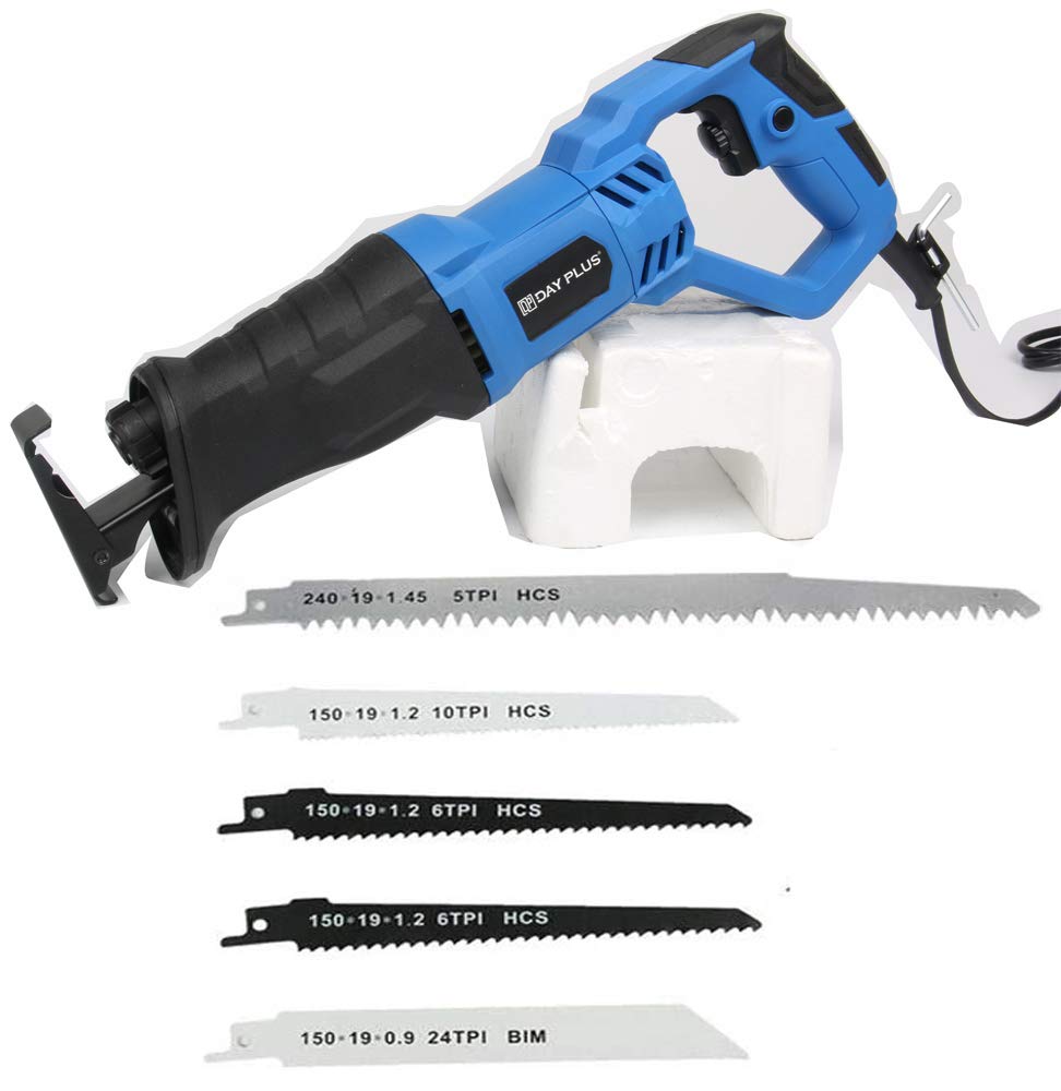 Sega a mano universale 900 W con 5 lame per seghetto, profondità di taglio max. 160 mm, per legno e metallo, alluminio e plastica
