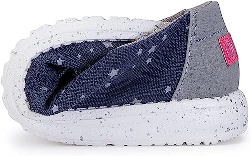 Image of Hey Dude Girl's Wendy Youth, Cat Eye Navy, 9 M US Little Kid