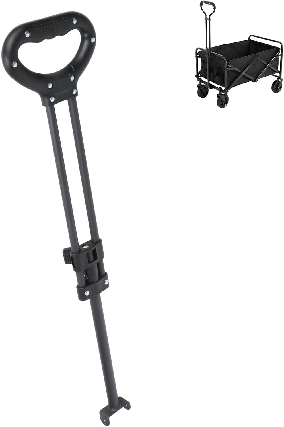 Trolley Pull Handle, Folding Wagon Pull Handle, Adjustable