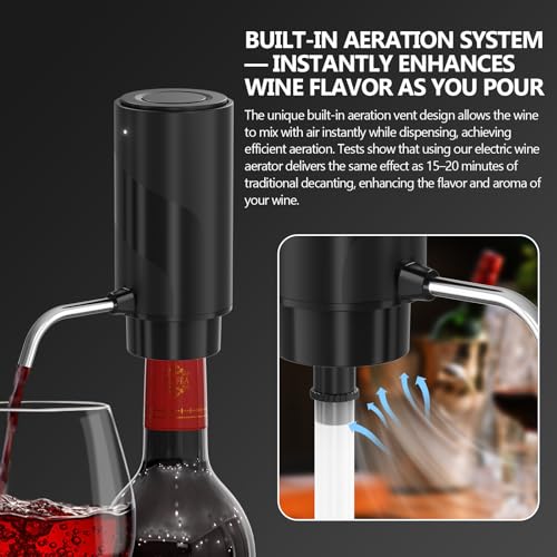 Wine Dispenser and Aerator Machine