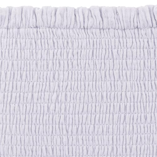 Image of R.Vivimos Women's Summer Cotton Lantern Sleeves Ruffled Off Shoulder A-Line Midi Dresses