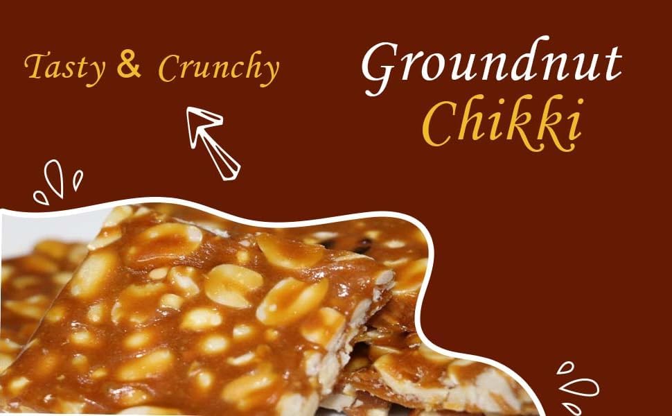 Image of Season's Edition 200 gm Groundnut Chikki Bar | Made with Jaggery & Peanut | Rich in Fiber and Protein | No Added Sugar, Delicious Energy Bar | Healthy Indian Snack Sweet Kadalai Mittai, Peanut Gajak for Kids, Adults