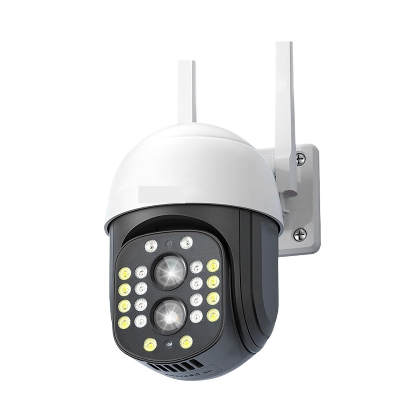 Telecamere di Sicurezza, Telecamera IP Esterna 4K 8MP con Zoom Ottico 10X, Doppia Lente, Telecamera di sorveglianza 4MP, Monitor di Sicurezza CCTV(8MP ADD 32G Card)