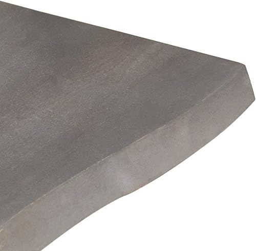 Miniatura 3 de vidaXL Mesa de centro de madera de acacia maciza con bordes vivos, extremo lateral, centro de sofá, mesa de almacenamiento, sala de estar,