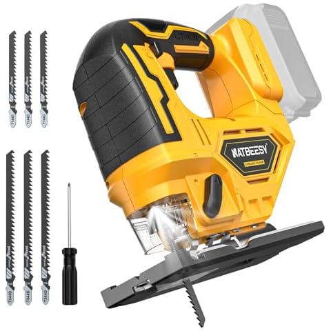NATBEESY Cordless Jig Saw with Blades Cover