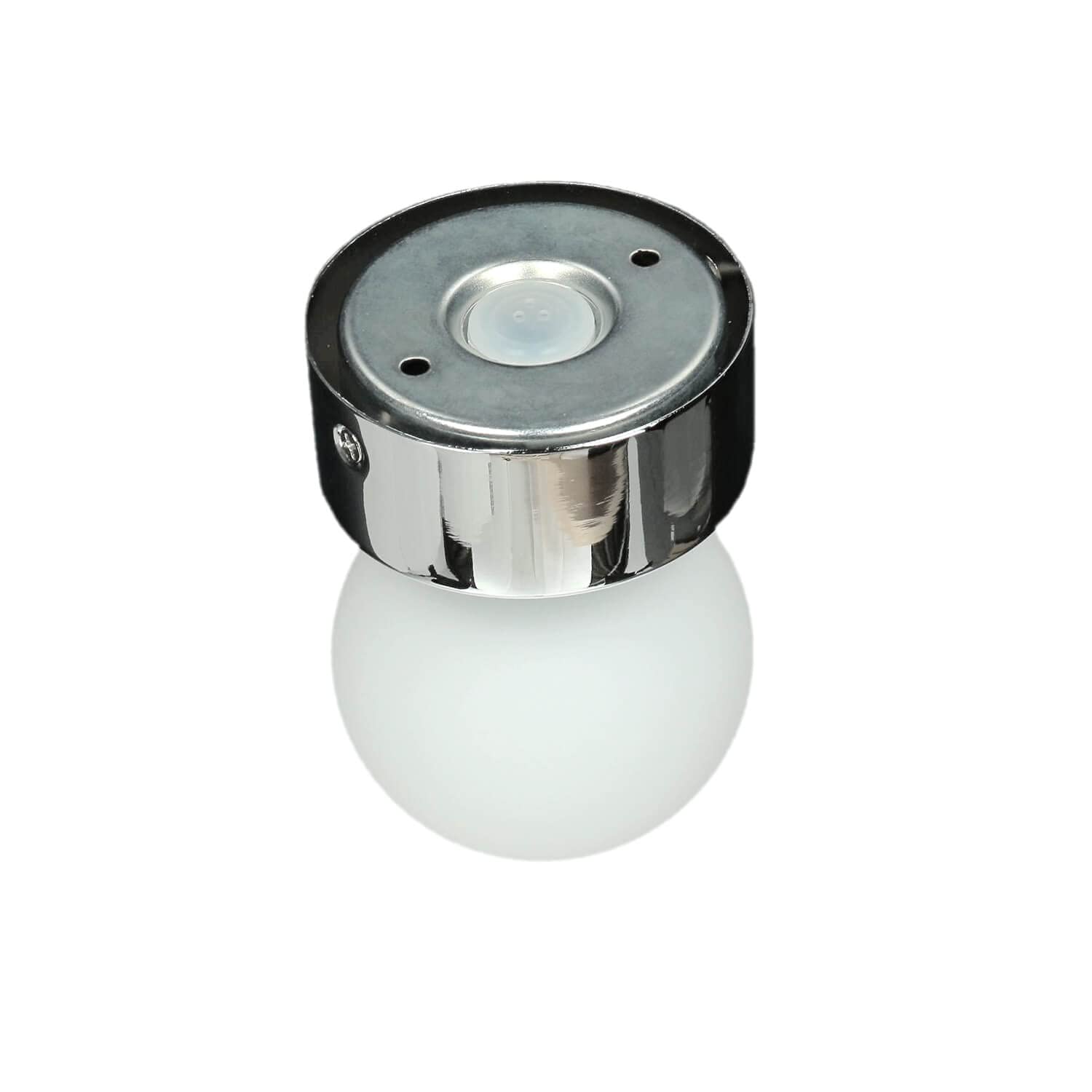 Aplique de pared interior vidrio metal cromado IP44 baño A: 10 cm G9 máx.40 vatios espejo de bola de bajo brillo aplique moderno baño BRAZOS