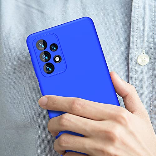 Image of Kapa Double Dip Full 360 Protection Back Case Cover for Samsung Galaxy A73 (5G) (Blue)