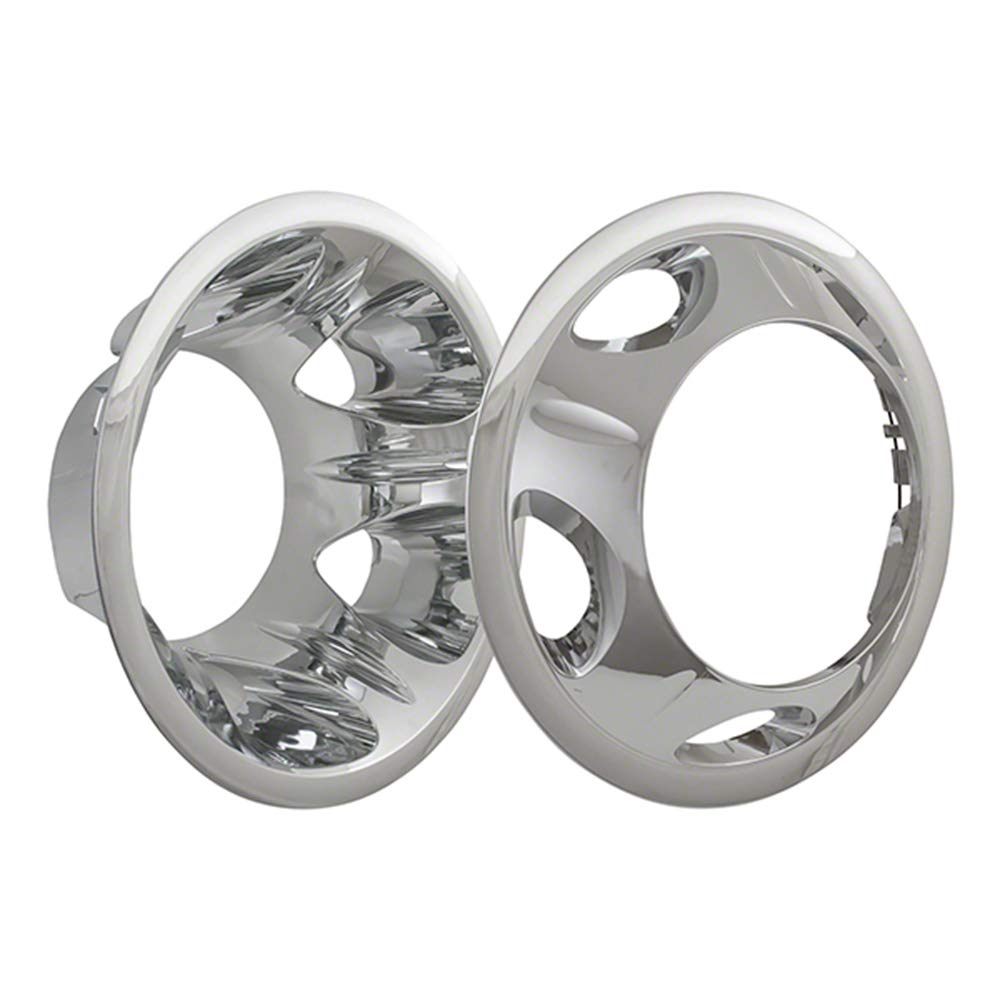 Elite Auto Chrome Matte 17' Wheel Simulators fit for GMC Sierra 3500 HD Base/WT 2011-2019