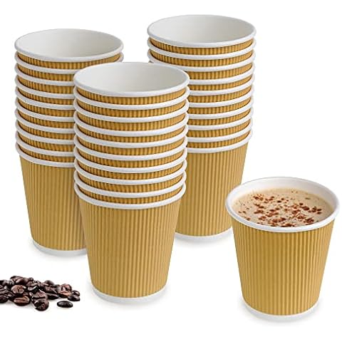 Paquete de 60 tazas de papel desechables de 10 onzas STACKABLES Cover