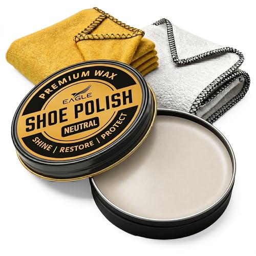 Neutral Shoe Polish Wax &ndash; Premium High-Gloss Shine & Leather Conditioner &ndash; Restores Color...