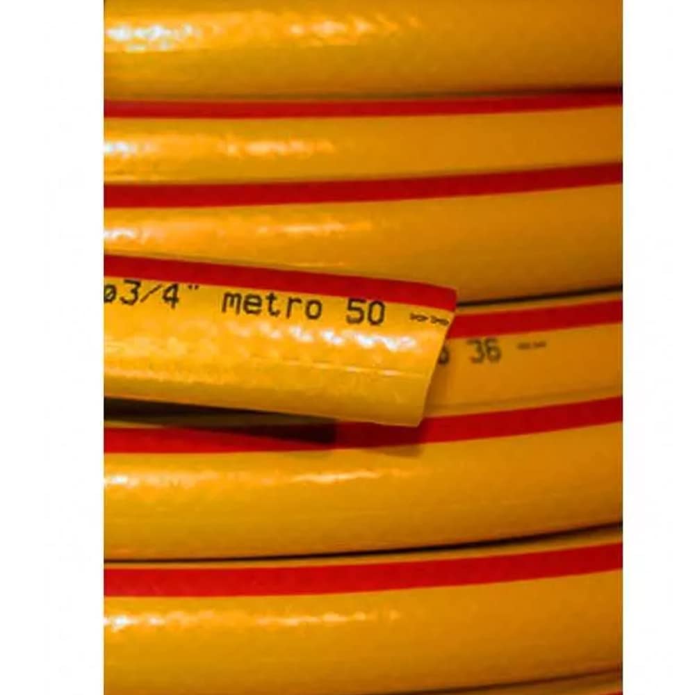 Manguera de jardín Aquaflex 20mm rollo de 50 mts. Manguera económica en PVC flexible. Manguera jardín con tres capas que soporta temperaturas de -10ºC/+55ºC