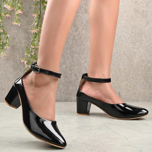 Image of Karaddi Bellies for Women Ladies and Girls Wedge Pumps Daily Use Collage Office