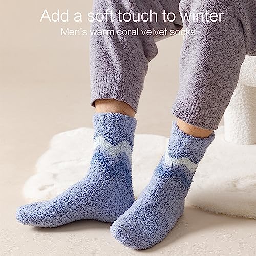 Sock,Boy Furry Socks for Winter Autumn Thermal Boot Socks Bohimian for Sleeping Floor Indoor Thicken Couple-Socks2
