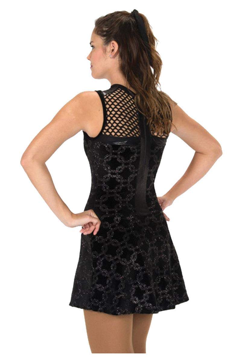 Jerry's Figure Skating Dress 214 (Adult Small, Black)