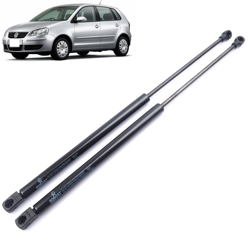 ROBUST 2 Pcs Rear Boot Gas Tailgate Support Struts 500 mm for Volkswagen Polo 6Q6827550C 2001-2009