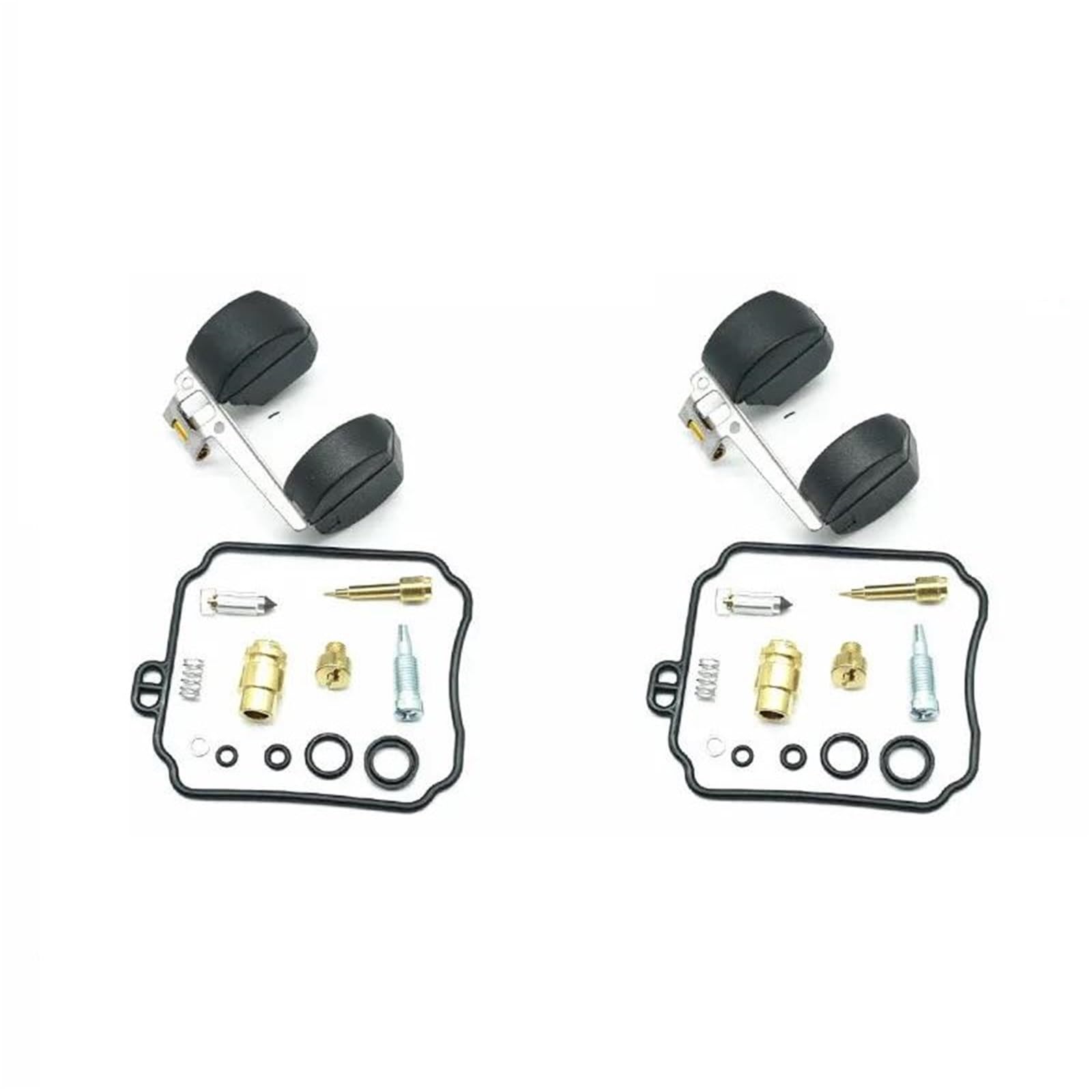 Kit De Reparación Carburador Motocicleta para XJ600N XJ600S XJ600 Diversion Reconstrucción Junta La Cámara Válvula Flotador Tornillo Herramientas Riparazione Carburador(Conjunto 2)