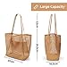 KALIDI Beach Mesh Tote Bag, Casual Tote Grocery Bag Hobo Women Foldable MAX 23L Shoulder Bag For Beach Picnic Vacation