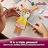qollorette Felt Sewing Kit for Children, Make Your Own Fox Toy, Kids' Craft Kit - Make A Friend Sew Kit - Beginner Sewing Kit for Kids, Learn to Sew & Play #4