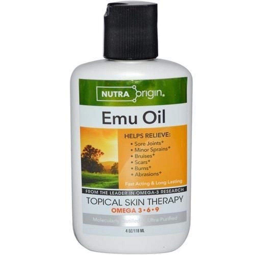 Omega 3-6-9 Liquid EMU Oil, 4 Ounce