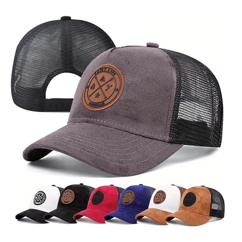 Gorra de béisbol de malla unisex sombrero snapback casual de calle 2