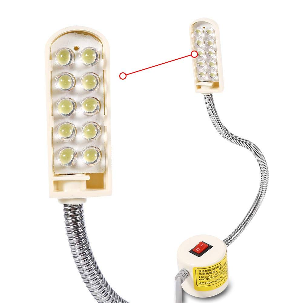 Naaimachine Lamp - LED - BA15D - Lamptype: LED - Wit, Lampvoet: Bajonet - BA15D, Verbruik: 2.5 Watt - 230 Volt, Energieklasse: A , Lumen: 250 Lumen, Afmeting: 17 x L50mm