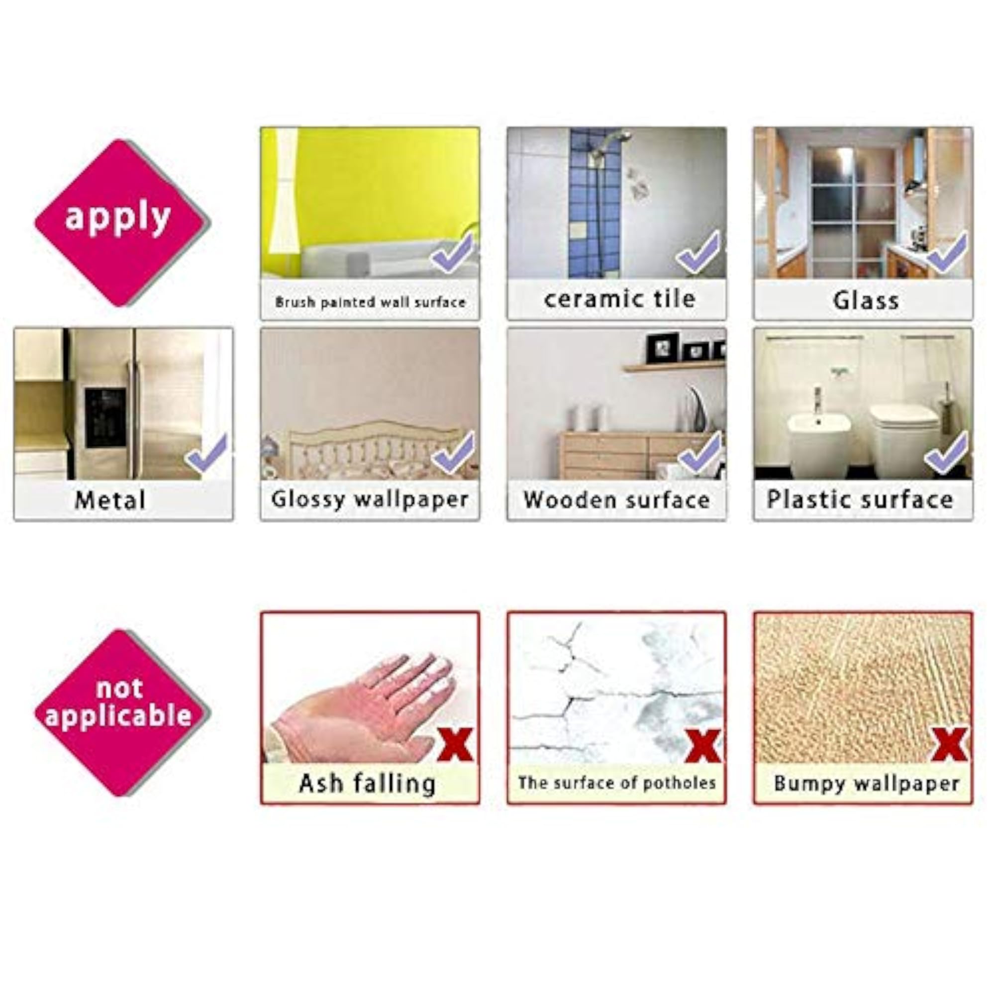 Acrylic Decorative Swastik 3D Mirror Wall Sticker, Silver