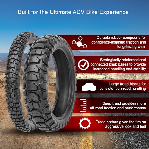 Tusk 2Track 130/80-17 Tire