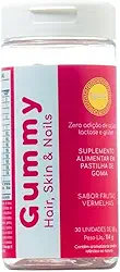 Gummy Beleza Saúde Fortalecedor Cabelo Pele Unha 30Un