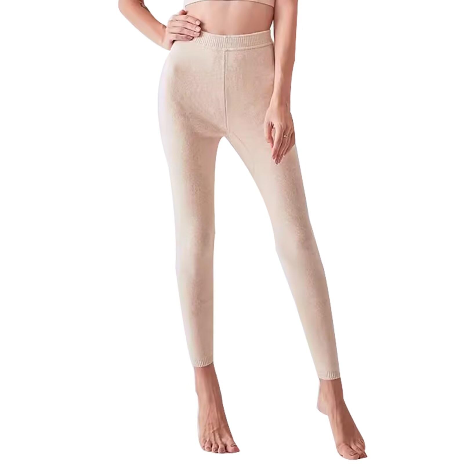 Pantalones térmicos para Hombre,Pantalones para Mujer otoño/Invierno,97.1% Cachemira