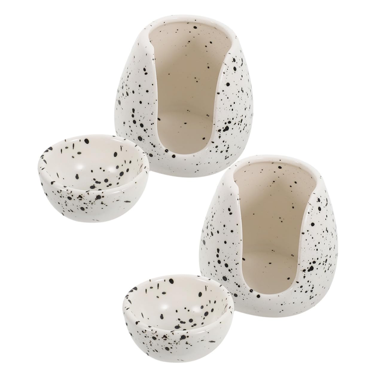 Brûleur huiles essentielles céramique Alipis lot de 2 diffuseurs