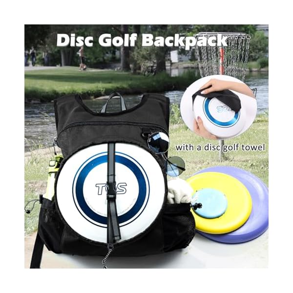 Gym Backpack with Zipper, Multi-pocket Sports Bags Gym Bags for Men - Image 6