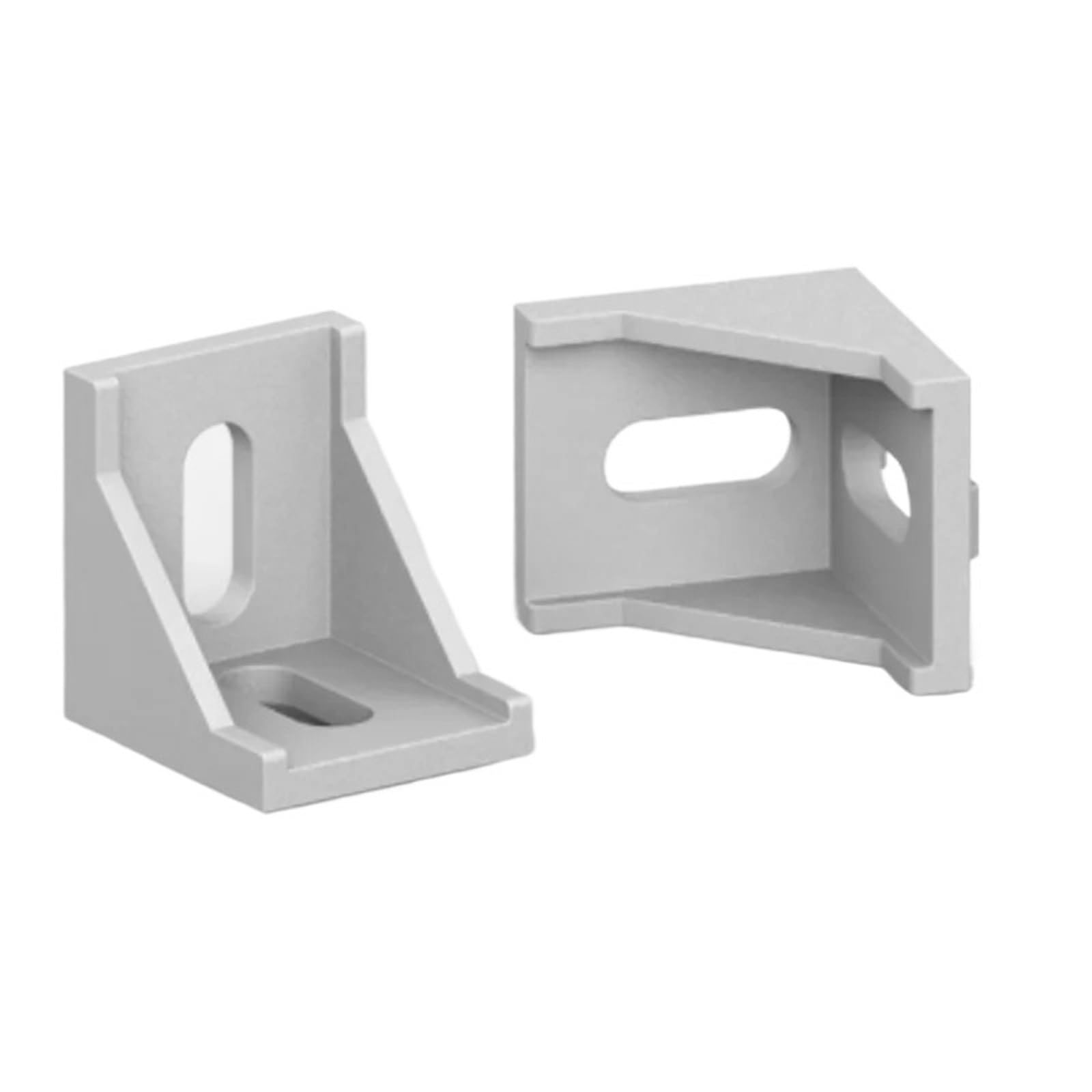 Fence Post Brackets Corner Bracket Aluminum Profile Extrusion Connector Accessories Fastener Parts Fittings for Printer for Fence(2020 10PCS)