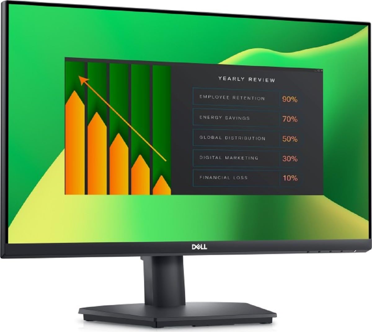 Dell LCD Monitor E2423H 24 ". VA. FHD. 1920 x 1080. 16:9. 5 ms. 250 cd/m². Black. 60 Hz