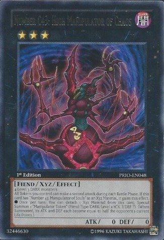 Amazon.com: YU-GI-OH! - Number C43: High Manipulator of Chaos