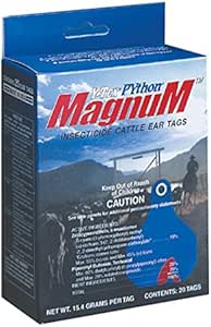Amazon.com : Y-TEX 2950220 Python Magnum Blue Insect Tag : Sports ...
