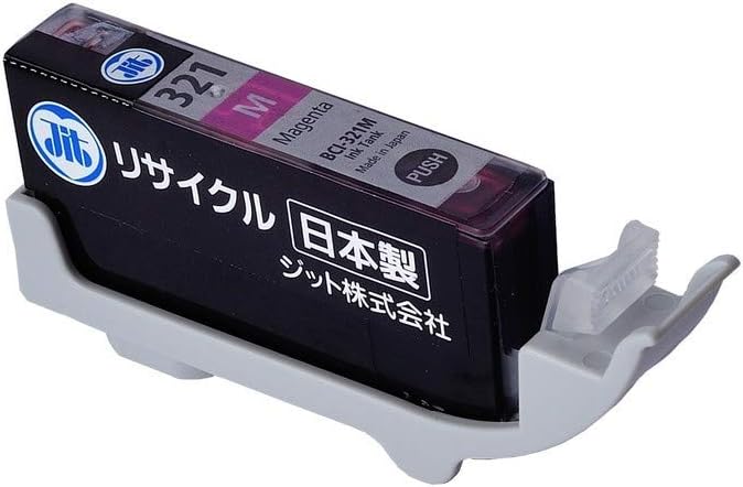 ジット キャノン(Canon) 対応 リサイクル インクカートリッジ BCI-321M マゼンタ対応 JIT-NC321M